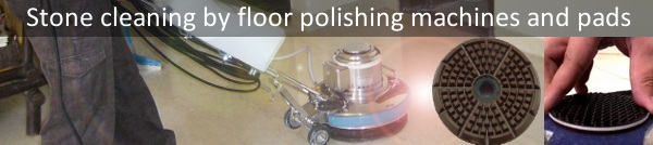 floor polisher, floor polishing pads